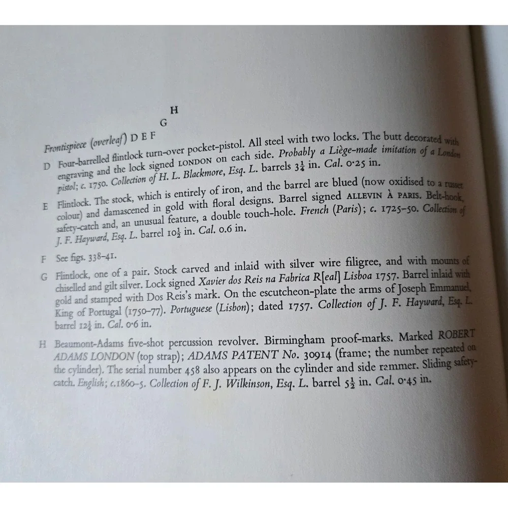 Viking Press Pistols of the‎ World Claude Blair 1968 Hardcover Book Reference